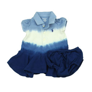 Ralph Lauren Girls Blue Tie Dye Dress size: 3 Months